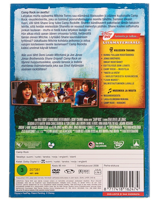 Camp Rock: extended rock start edition - dvd - DVD-elokuvat - 10105595020 - 1