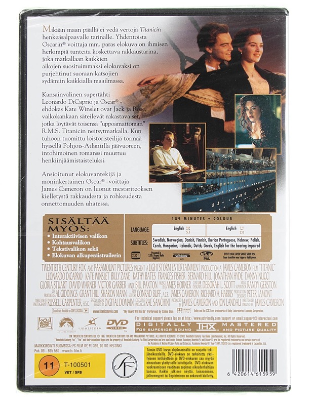 Titanic - dvd - DVD-elokuvat - 10105595028 - 1