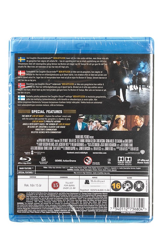 Live By Night - Blu-Ray - Blu-ray-levyt - 10105595031 - 1