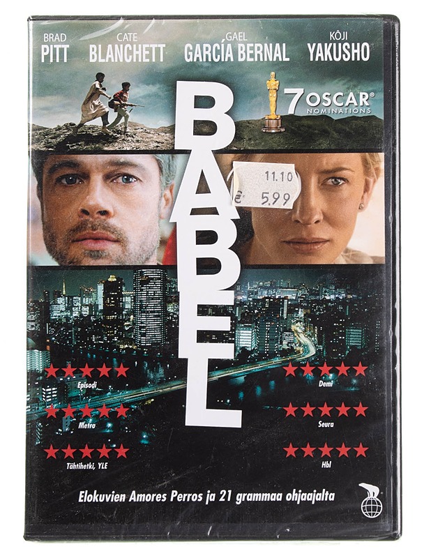 Babel - dvd - DVD-elokuvat - 10105595054 - 0