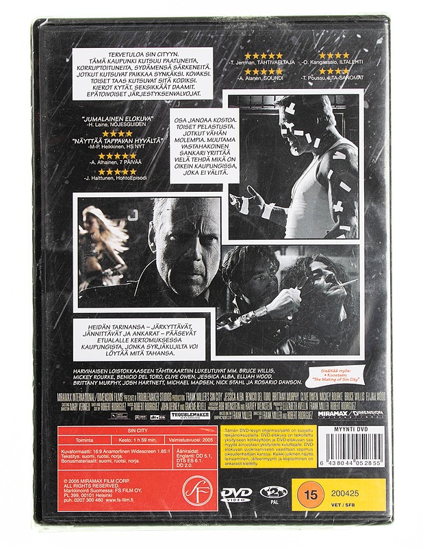 Sin City - DVD - DVD-elokuvat - 10105595052 - 1