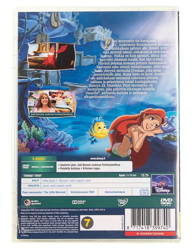 Pieni merenneito - dvd - DVD-elokuvat - 10105595069 - 1