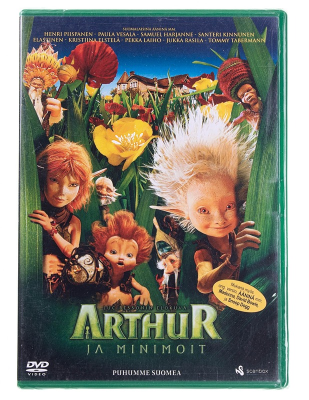 Arthur ja minimoit - dvd - DVD-elokuvat - 10105595079 - 0
