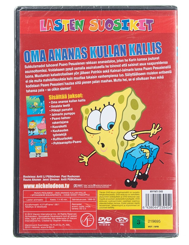 Paavo Pesusieni: oma ananas kullan kallis - DVD-elokuvat - 10105595081 - 1
