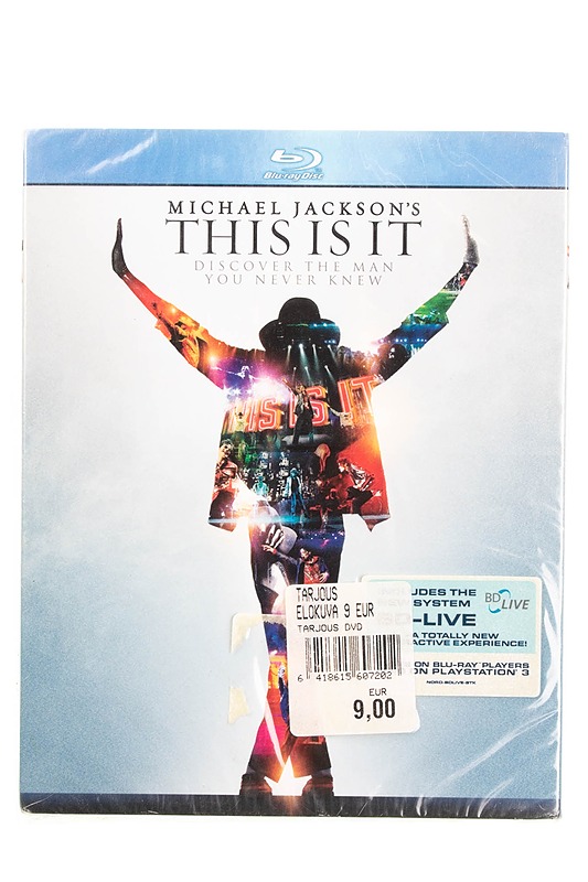 Michael Jackson's This Is It - Blu-Ray - Blu-ray-levyt - 10105595109 - 0