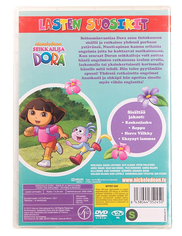 Seikkalija Dora: riimejä ja arvoituksia - dvd - DVD-elokuvat - 10105595118 - 1