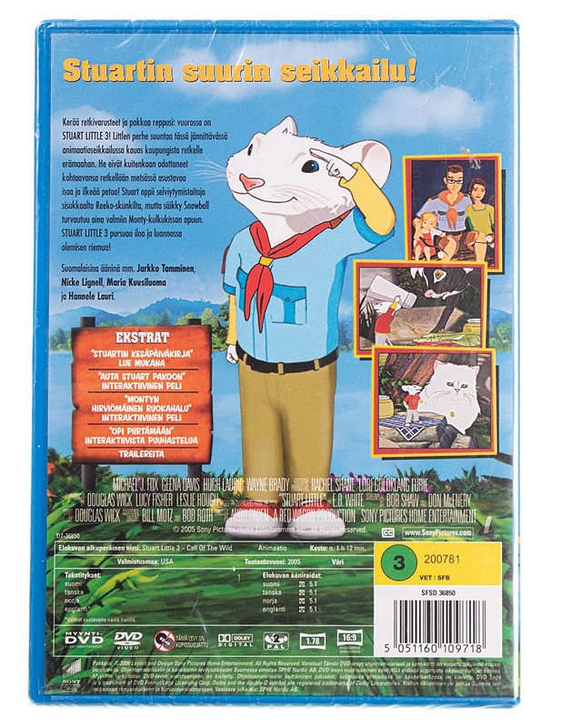 Stuart Little 3 - dvd - DVD-elokuvat - 10105595155 - 1