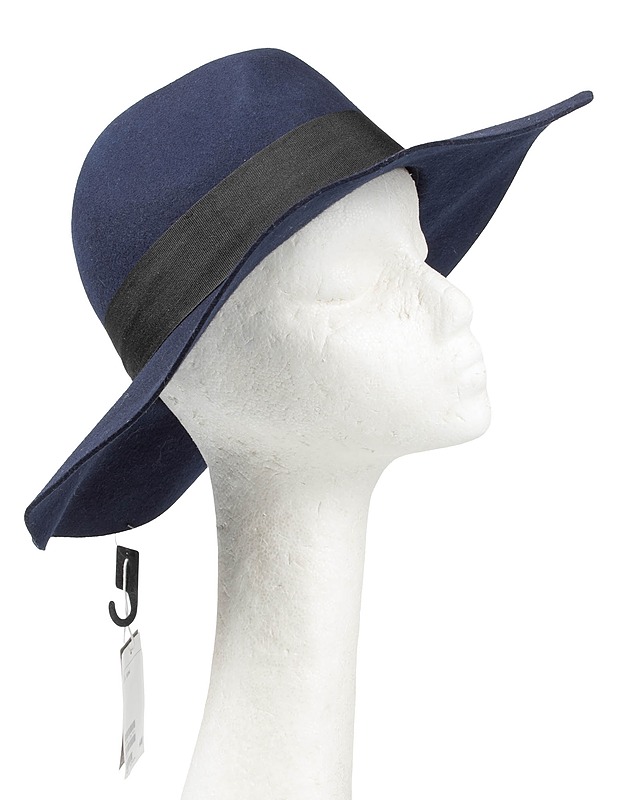 HM Tummansininen Villahattu, S / 54 cm - Päähineet - 10105595172 - 0