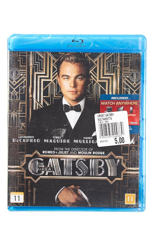 Gatsby - Blu-Ray - Blu-ray-levyt - 10105595184 - 0