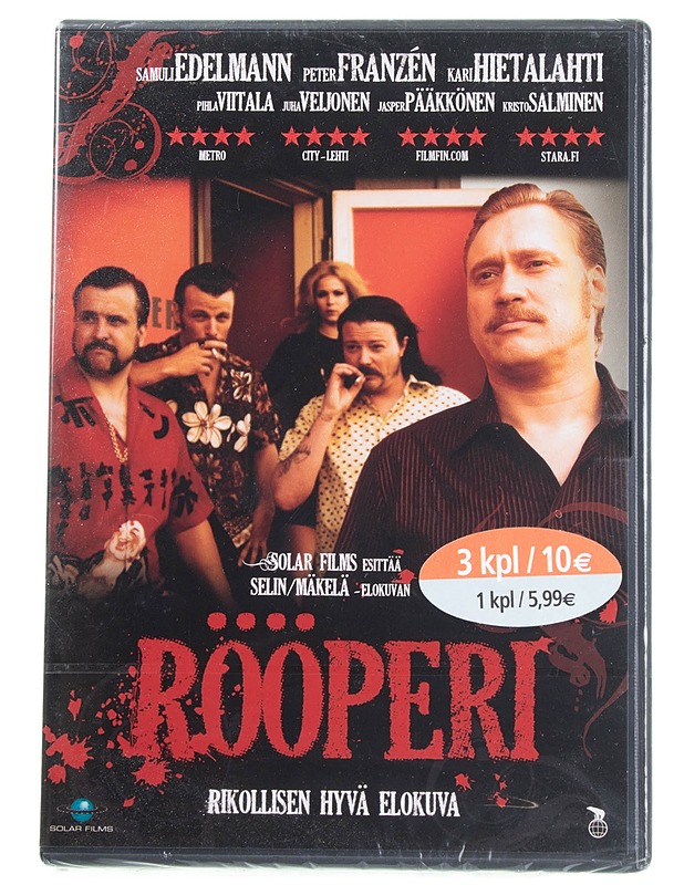 Rööperi : rikollisen hyvä elokuva - DVD - DVD-elokuvat - 10105595214 - 0