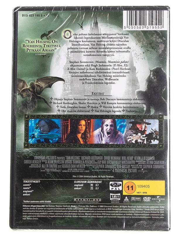 Van Helsing - DVD - DVD-elokuvat - 10105595229 - 1
