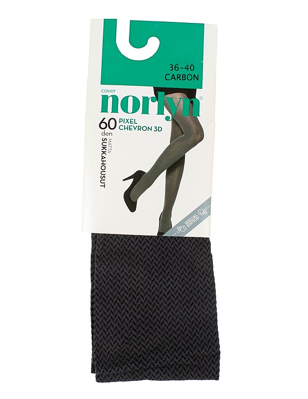 NORLYN Pixel Chevron 3D sukkahousut, 36-40 - Asusteet - 10105595308 - 0