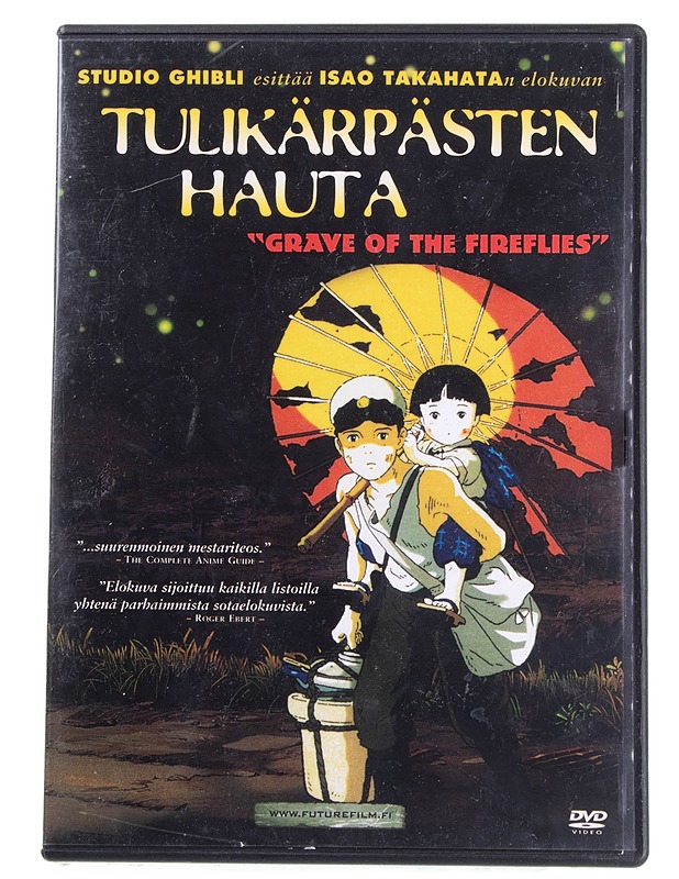 Tulikärpästen hauta / Grave of the fireflies - DVD - DVD-elokuvat - 10105595332 - 0