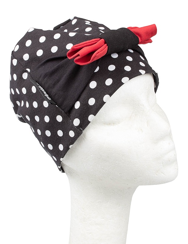 PEPPINJA pilkullinen panta+rusettipipo, 53 cm - Päähineet - 10105595352 - 0