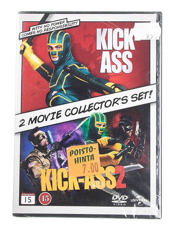 Kick-Ass & Kick-Ass 2 - DVD - DVD-elokuvat - 10105595370 - 0