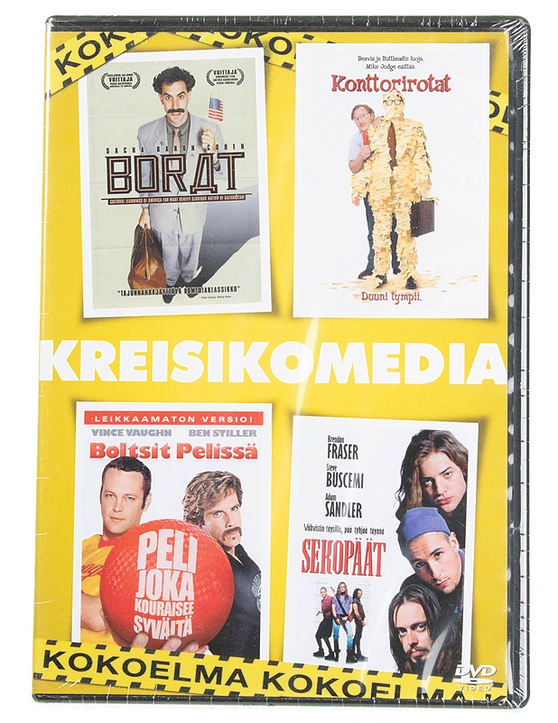 Kreisikomedia Kokoelma : 4 levyä - DVD - DVD-elokuvat - 10105595373 - 0