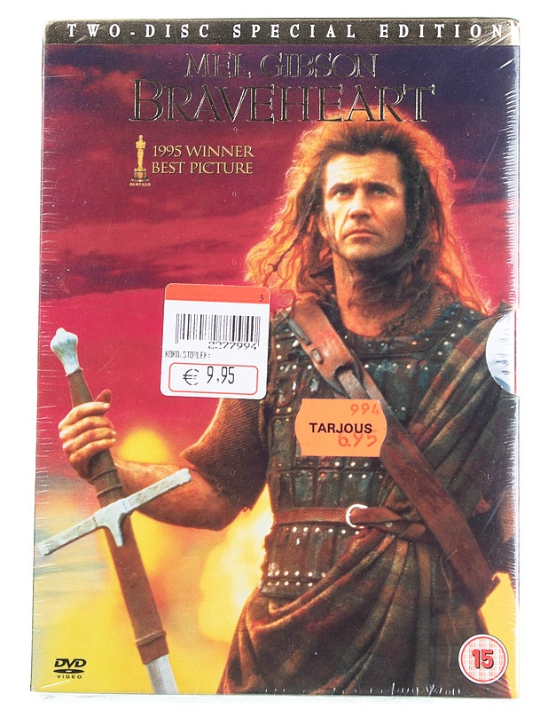 Braveheart / Taipumaton - DVD - DVD-elokuvat - 10105595378 - 0