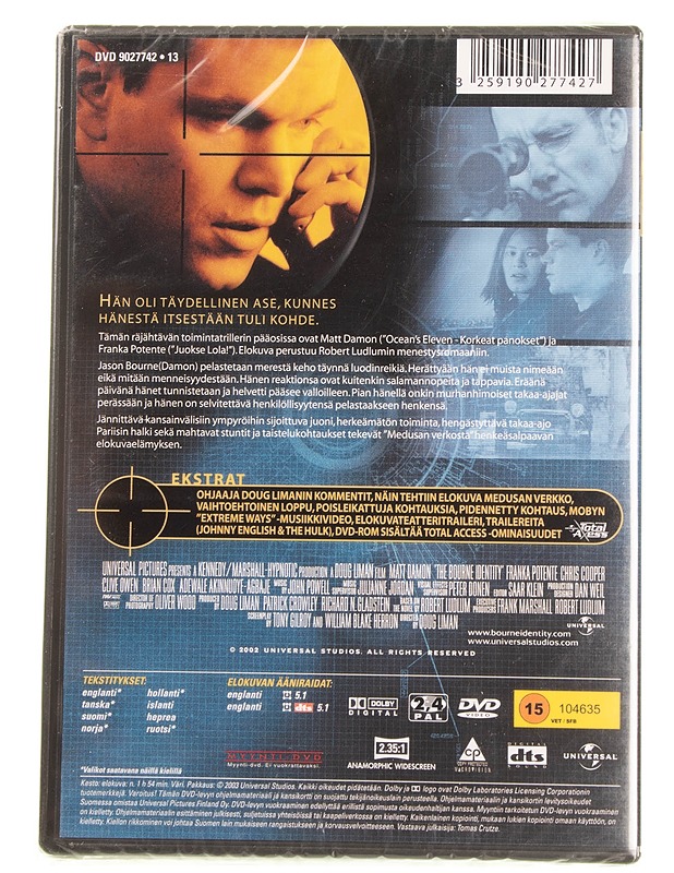 Medusan verkko - DVD - DVD-elokuvat - 10105595379 - 1