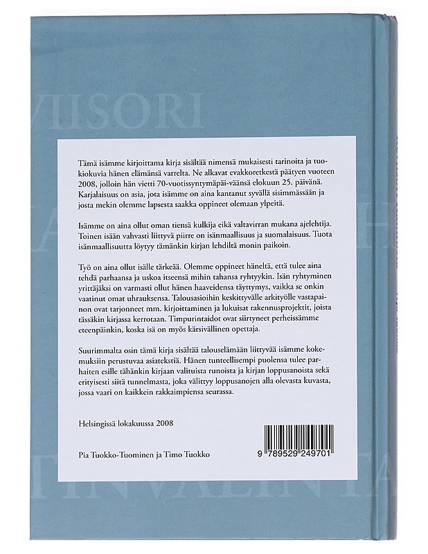 Reviisori Raudusta  - Tuokko, Yrjö  - Elämäkerrat ja muistelmat - 10105595442 - 1