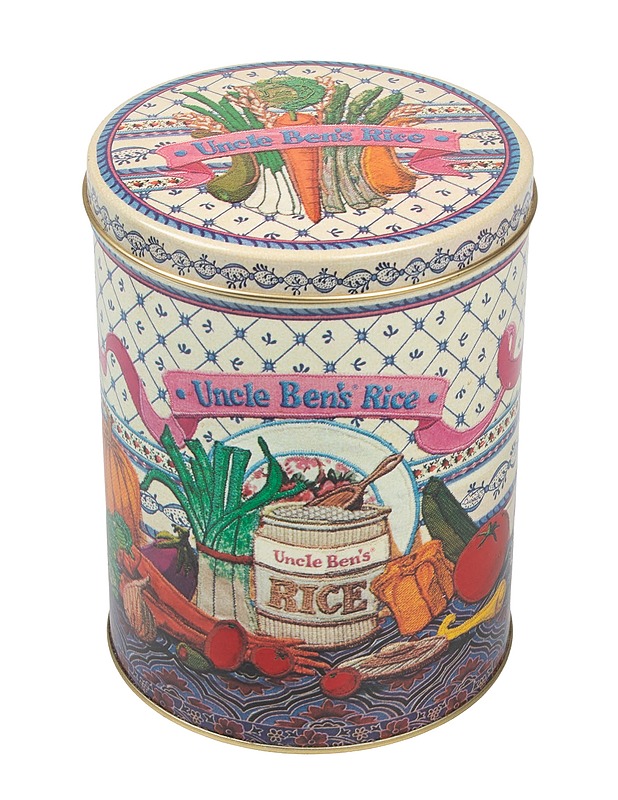Uncle Benin riisipurkki / vuodelta 1987 - Säilytysastiat - 10105595474 - 0