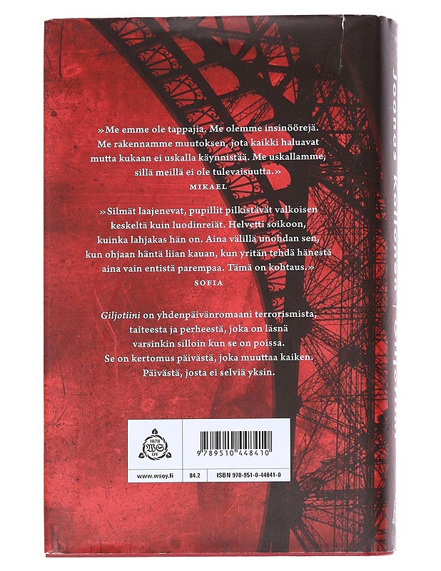 Giljotiini - Kallonen, Joonas  - Romaanit ja novellit - 10105595480 - 1