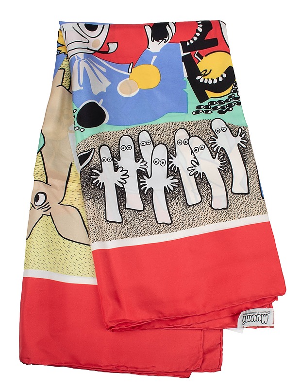 MOOMIN silkkihuivi - Kaulahuivit - 10105595485 - 0