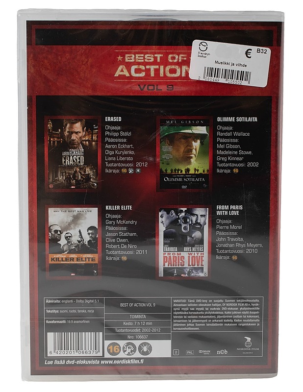 Best Of Action Vol 9 - DVD - DVD-elokuvat - 10105595491 - 1