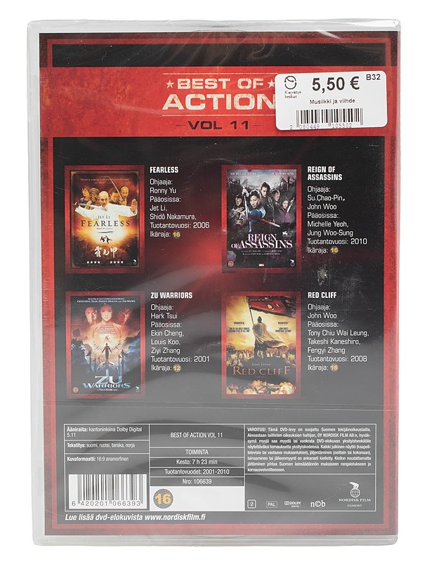 Best Of Action Vol 11 - DVD - DVD-elokuvat - 10105595499 - 1