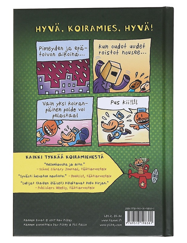 Koiramies valloillaan - Pilkey, Dav - Lastenkirjat - 10105595522 - 1