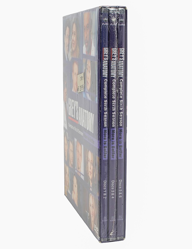 Greyn Anatomia: 6. Kausi - DVD - DVD-elokuvat - 10105595529 - 1