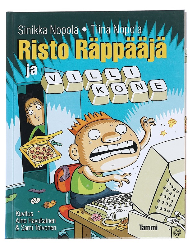 Risto Räppääjä ja villi kone - Nopola, Sinikka - Lastenkirjat - 10105595569 - 0