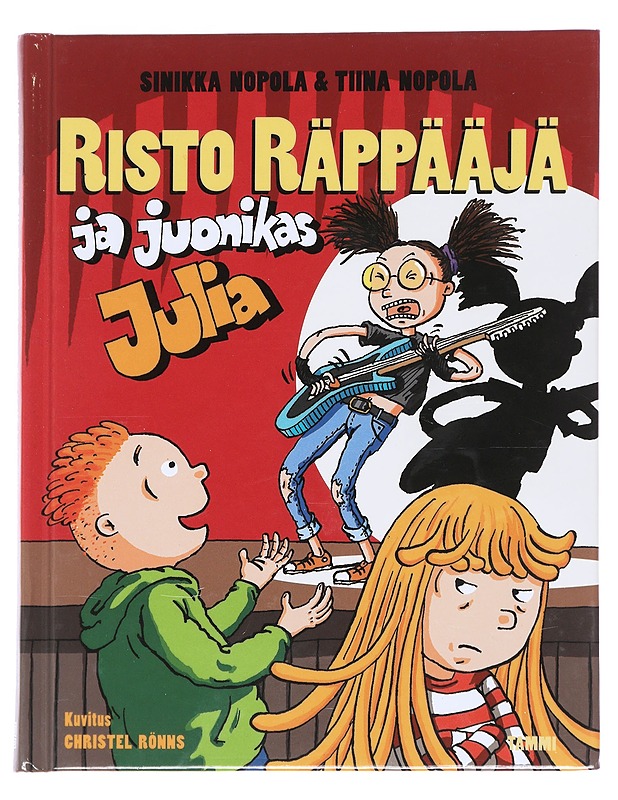 Risto Räppääjä ja juonikas Julia - Nopola, Sinikka - Lastenkirjat - 10105595601 - 0