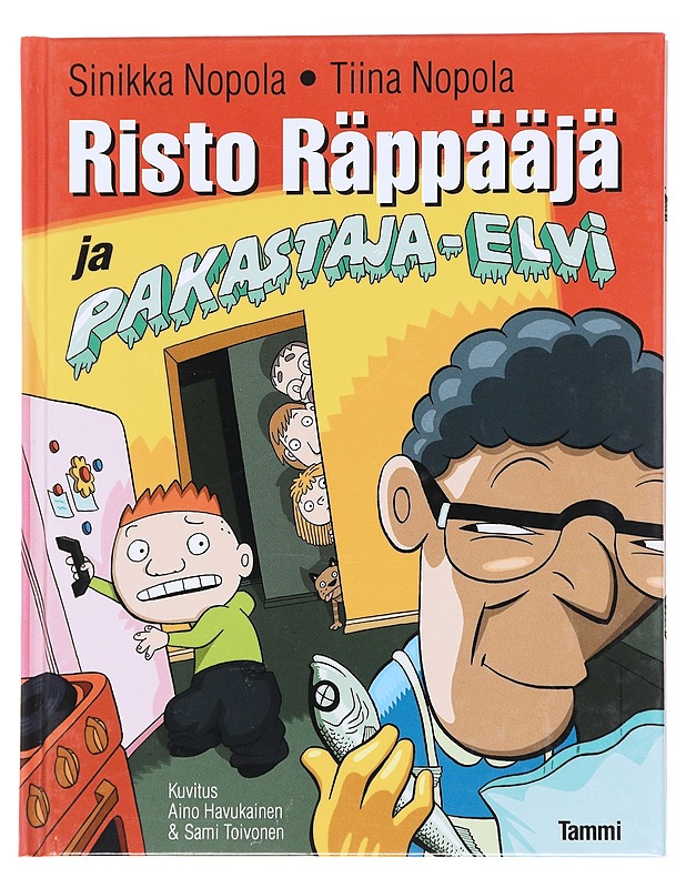 Risto Räppääjä ja pakastaja-Elvi - Nopola, Sinikka - Lastenkirjat - 10105595607 - 0