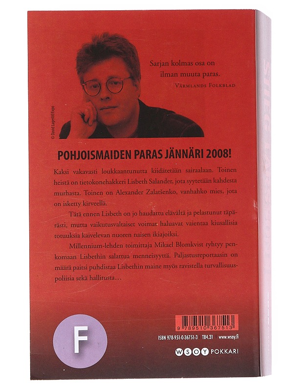 Pilvilinna joka romahti - Larsson, Stieg - Romaanit ja novellit - 10105595696 - 1