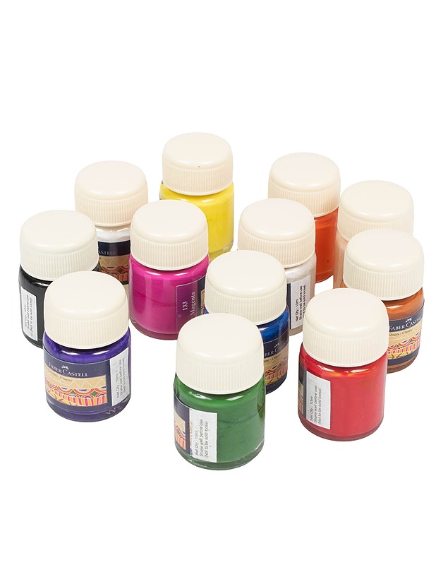 FABER CASTELL askartelu akryylimaalit, 12kpl/pkt - Askartelu - 10105595692 - 2