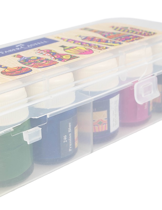 FABER CASTELL askartelu akryylimaalit, 12kpl/pkt - Askartelu - 10105595692 - 3