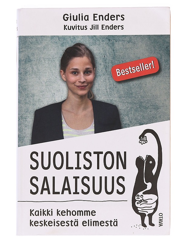 Suoliston salaisuus : kaikki kehomme keskeisestä elimestä - Enders, Giulia - Tietokirjat ja oppaat - 10105595738 - 0