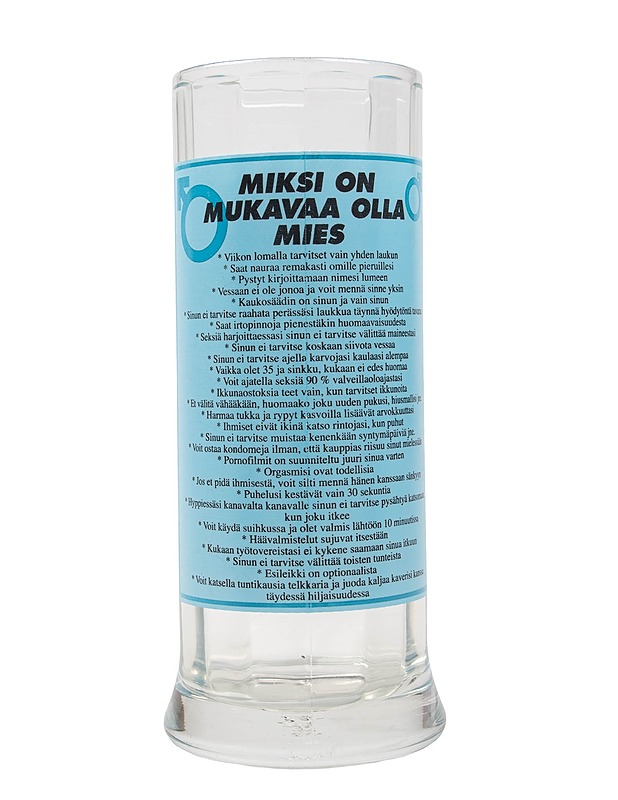 BÖCKLING Miksi on mukavaa olla mies tuoppi - Lasit - 10105595749 - 2