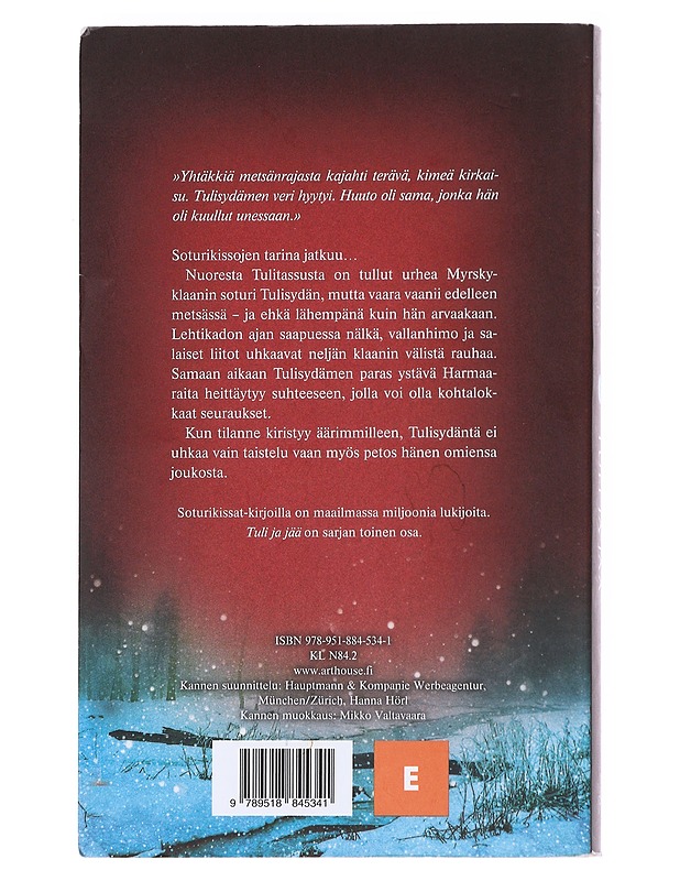 Tuli ja jää - Hunter, Erin - Fantasia- ja scifi - 10105595751 - 1