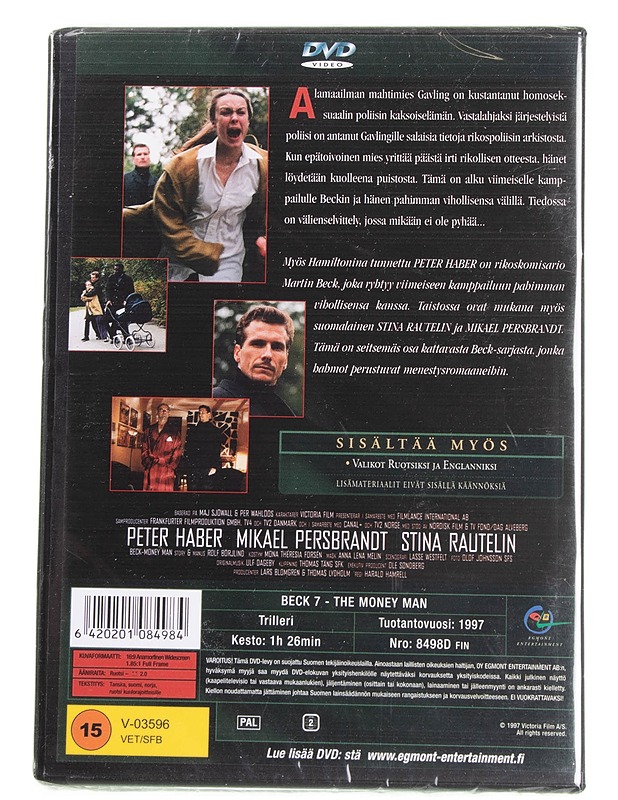 Beck 7 : Beck ja mahtimies / Beck : The Money Man - DVD - DVD-elokuvat - 10105595752 - 1