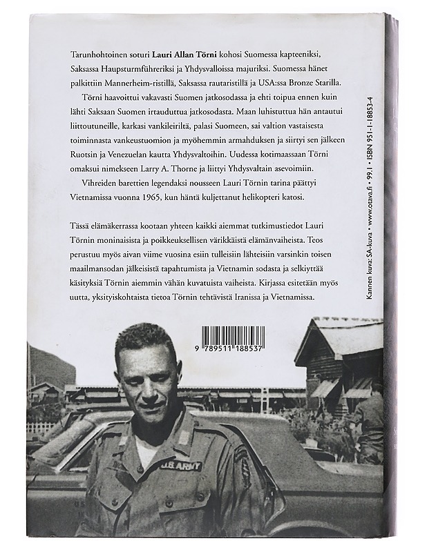 Lauri Törni / syntynyt sotilaaksi - Cleverley, J. Michael - Elämäkerrat ja muistelmat - 10105595754 - 1