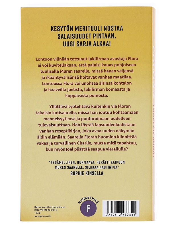 Suolaisten tuulten saari - Colgan, Jenny - Romaanit ja novellit - 10105595769 - 1