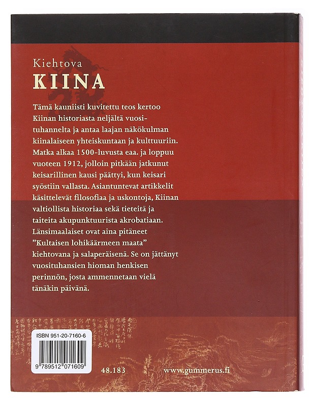 Kiehtova Kiina - Shaughnessy, Edward L. - Taide- ja kulttuurikirjat - 10105595774 - 1