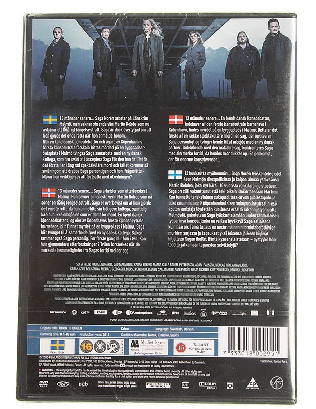 Bron III Broen / Silta 3, Kausi 3 - DVD - DVD-elokuvat - 10105595795 - 1