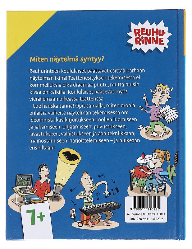 Teatterikirja - Airaksinen, Raija - Lastenkirjat - 10105595800 - 1