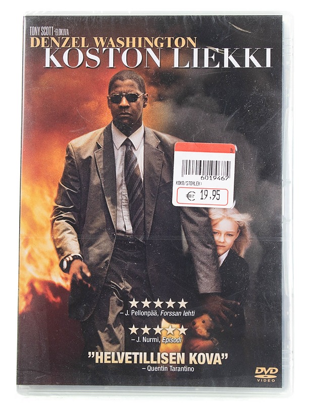 Koston liekki / Man on Fire - DVD - DVD-elokuvat - 10105595810 - 0