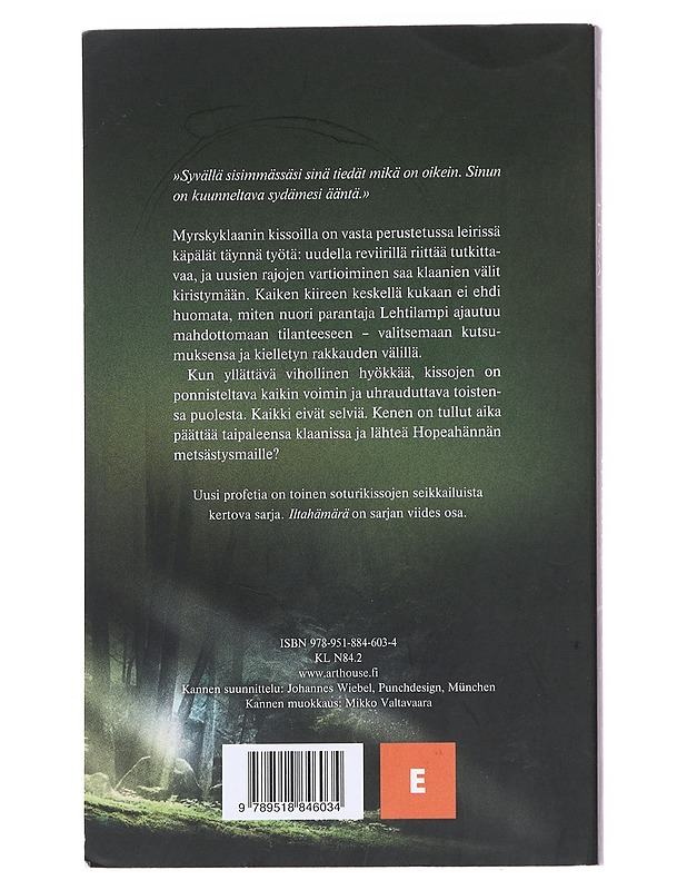 Iltahämärä - Hunter, Erin - Fantasia- ja scifi - 10105595825 - 1