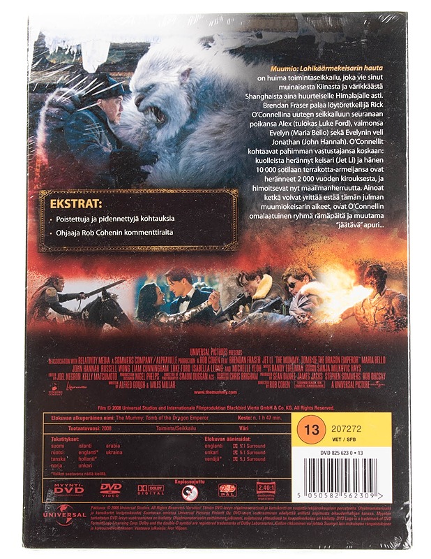 Muumio : lohikäärmekeisarin hauta - DVD - DVD-elokuvat - 10105595864 - 1
