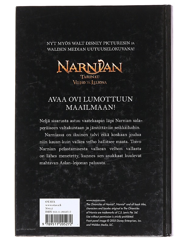 Narnian tarinat: velho ja leijona - Lewis, C. S. - Fantasia- ja scifi - 10105595898 - 1