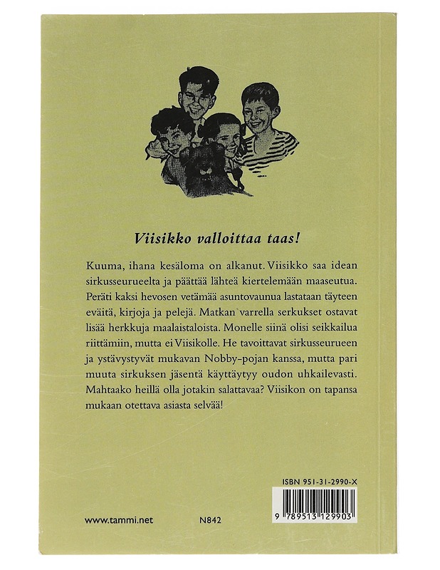 Viisikko kesälomalla - Blyton, Enid - Lastenkirjat - 10105595904 - 1